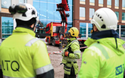 Logistiikkaa johdetaan myös työmaaporttien sisäpuolella 