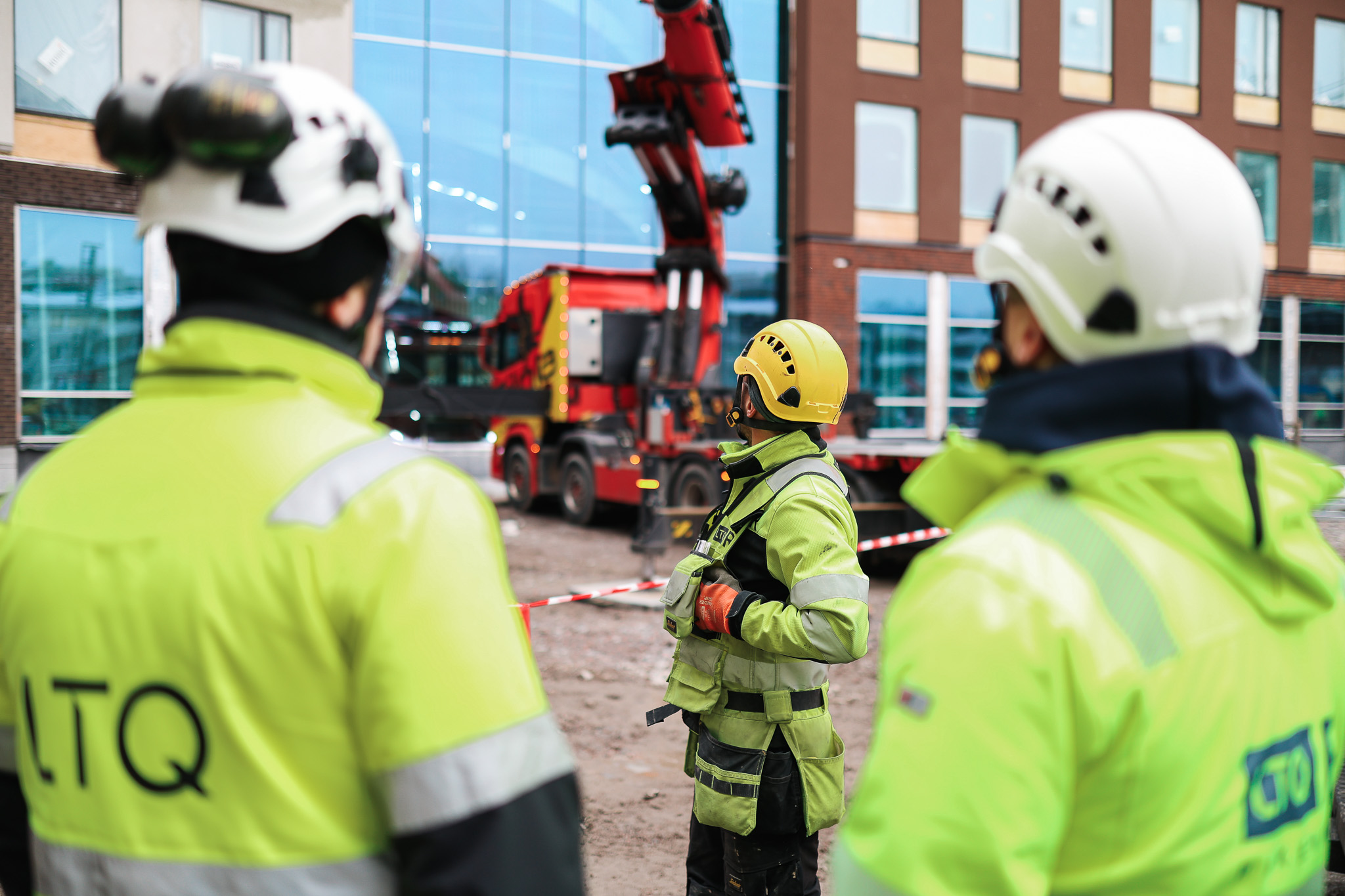 Työmaalogistiikka ja työturvallisuus